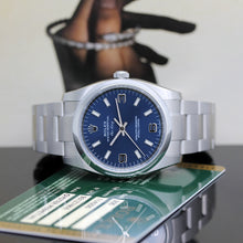 Lade das Bild in den Galerie-Viewer, Rolex Air King Stahl Ref: 114200 mit Rolex Box &amp; Papiere von 2013
