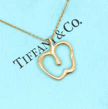 Lade das Bild in den Galerie-Viewer, Tiffany &amp; Co. Elsa Peretti Halskette mit " Apfel " Anhänger in 18KT Gold
