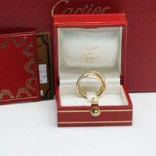 Lade das Bild in den Galerie-Viewer, Les must de Cartier Trinity Tricolour 18KT Gold mit Cartier Box &amp; Papiere in Gr. 52
