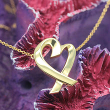 Lade das Bild in den Galerie-Viewer, Tiffany &amp; Co. Paloma Picasso "Loving Heart" Halskette mit Anhänger in 18KT Gold

