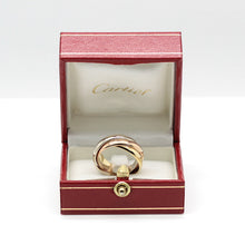 Lade das Bild in den Galerie-Viewer, Les must de Cartier Trinity Tricolour 18KT Gold mit Cartier Box in Gr. 52
