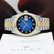 Lade das Bild in den Galerie-Viewer, Datejust Stahl/Gold Ref : 16233
