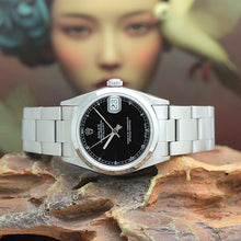 Lade das Bild in den Galerie-Viewer, Rolex Datejust Medium Stahl Ref: 78240 mit Rolex Box &amp; Papiere von 2003
