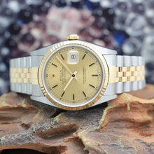 Lade das Bild in den Galerie-Viewer, Datejust Stahl/Gold Ref : 16233
