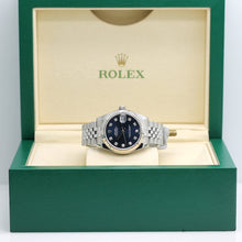 Lade das Bild in den Galerie-Viewer, Rolex Datejust Medium Stahl/Weißgold Ref : 178274 mit Rolex Box &amp; Papiere

