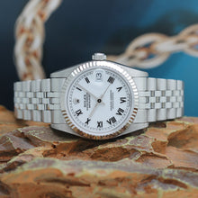 Lade das Bild in den Galerie-Viewer, Rolex Datejust Medium Stahl/Weißgold Ref: 68274
