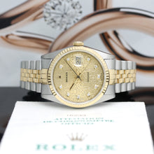 Lade das Bild in den Galerie-Viewer, Datejust Stahl/Gold Ref : 16233
