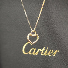 Lade das Bild in den Galerie-Viewer, Cartier Herz Symbol Halskette in 18KT Gold mit Cartier Box
