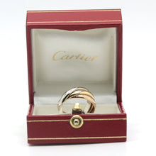 Lade das Bild in den Galerie-Viewer, Les must de Cartier Trinity Tricolour 18KT Gold mit Cartier Box in Gr. 53

