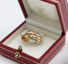 Lade das Bild in den Galerie-Viewer, Cartier Trinity Tricolour 18KT Gold mit Cartier Box in Gr. 55
