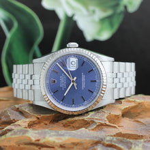 Lade das Bild in den Galerie-Viewer, Rolex Datejust Stahl/Weißgold Ref : 16234
