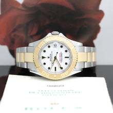 Lade das Bild in den Galerie-Viewer, Rolex Yachtmaster Medium Stahl/Gold Ref: 168623 mit Box &amp; Papiere von 2001
