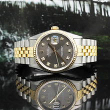 Lade das Bild in den Galerie-Viewer, Datejust Stahl/Gold Ref : 16233
