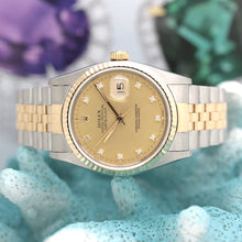 Lade das Bild in den Galerie-Viewer, Datejust Stahl/Gold Ref : 16233
