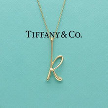 Lade das Bild in den Galerie-Viewer, Tiffany &amp; Co. K Anhänger in 18KT Gold mit Box
