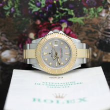 Lade das Bild in den Galerie-Viewer, Rolex Yachtmaster Medium Stahl/Gold Ref: 168623 mit Box &amp; Papiere von 1999
