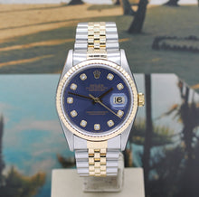 Lade das Bild in den Galerie-Viewer, Datejust Stahl/Gold Ref : 16233
