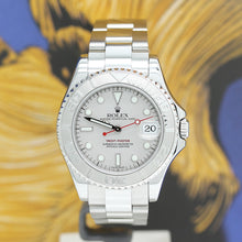 Lade das Bild in den Galerie-Viewer, Rolex Yachtmaster Medium Stahl/Platin Ref: 168622
