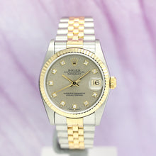 Lade das Bild in den Galerie-Viewer, Rolex Datejust Medium Stahl/Gold Ref: 68273 mit Box von 1994
