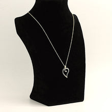 Lade das Bild in den Galerie-Viewer, Tiffany &amp; Co. &quot;offenes Blatt &quot; Halskette mit Diamant in 18KT Gold
