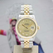 Lade das Bild in den Galerie-Viewer, Datejust Stahl/Gold Ref : 16233
