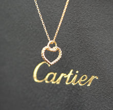 Lade das Bild in den Galerie-Viewer, Cartier Herz Symbol Halskette in 18KT Gold mit Cartier Box
