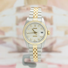 Lade das Bild in den Galerie-Viewer, Rolex Lady Datejust Stahl/Gold Ref: 69173 mit Box &amp; Papiere von 1999
