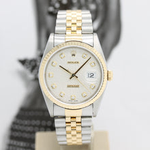 Lade das Bild in den Galerie-Viewer, Rolex Datejust Stahl/Gold Ref : 16233 mit Rolex Box von 1997
