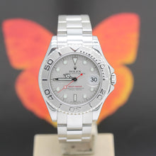 Lade das Bild in den Galerie-Viewer, Rolex Yachtmaster Medium Stahl/Platin Ref: 168622 mit Rolex Box
