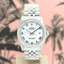 Lade das Bild in den Galerie-Viewer, Rolex Datejust Stahl/Weißgold Ref : 16234
