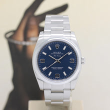 Lade das Bild in den Galerie-Viewer, Rolex Air King Stahl Ref: 114200 mit Rolex Box &amp; Papiere von 2013
