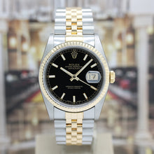 Lade das Bild in den Galerie-Viewer, Rolex Datejust Stahl/Gold Automatik Ref: 16233
