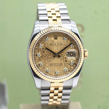 Lade das Bild in den Galerie-Viewer, Datejust Stahl/Gold Ref : 116233
