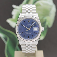 Lade das Bild in den Galerie-Viewer, Rolex Datejust Stahl/Weißgold Ref : 16234
