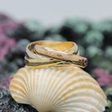Lade das Bild in den Galerie-Viewer, Les must de Cartier Trinity Tricolour 18KT Gold mit Cartier Box in Gr. 51
