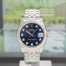 Lade das Bild in den Galerie-Viewer, Rolex Datejust Medium Stahl/Weißgold Ref : 178274 mit Rolex Box &amp; Papiere
