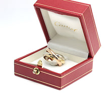 Lade das Bild in den Galerie-Viewer, Les must de Cartier Trinity Tricolour 18KT Gold mit Cartier Box in Gr. 51
