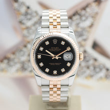 Lade das Bild in den Galerie-Viewer, Rolex Datejust Stahl/Rosegold Ref : 116231 mit Rolex Box &amp; Papiere von 2009
