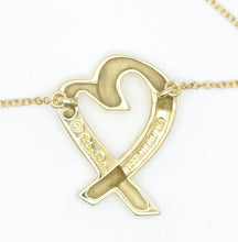 Lade das Bild in den Galerie-Viewer, Tiffany &amp; Co. Paloma Picasso "Loving Heart" Halskette mit Anhänger in 18KT Gold
