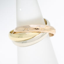 Lade das Bild in den Galerie-Viewer, Les must de Cartier Trinity Tricolour 18KT Gold mit Cartier Box in Gr. 52
