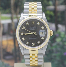 Lade das Bild in den Galerie-Viewer, Datejust Stahl/Gold Ref : 16233
