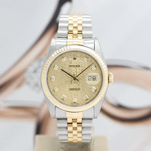 Lade das Bild in den Galerie-Viewer, Datejust Stahl/Gold Ref : 16233
