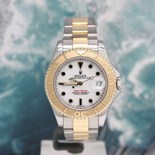 Lade das Bild in den Galerie-Viewer, Rolex Yachtmaster Medium Stahl/Gold Ref: 168623 mit Box &amp; Papiere von 2005
