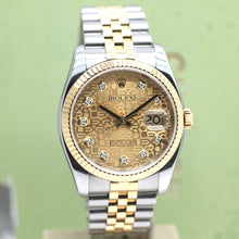 Lade das Bild in den Galerie-Viewer, Datejust Stahl/Gold Ref : 116233
