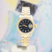 Lade das Bild in den Galerie-Viewer, Rolex Lady Datejust Stahl/Gold Ref: 69173 mit Rolex Box &amp; Papiere von 1993
