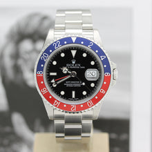 Lade das Bild in den Galerie-Viewer, Rolex GMT Master II Stahl Ref: 16710
