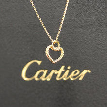 Lade das Bild in den Galerie-Viewer, Cartier Herz Symbol Halskette in 18KT Gold mit Cartier Box
