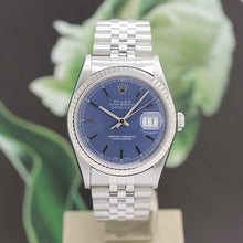 Lade das Bild in den Galerie-Viewer, Rolex Datejust Stahl/Weißgold Ref : 16234

