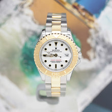 Lade das Bild in den Galerie-Viewer, Rolex Yachtmaster Lady Stahl/Gold Automatik Ref: 169623 mit Rolex Box &amp; Papiere
