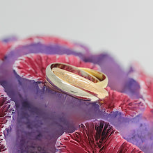 Lade das Bild in den Galerie-Viewer, Les must de Cartier Trinity Tricolour 18KT Gold mit Cartier Box in Gr. 51

